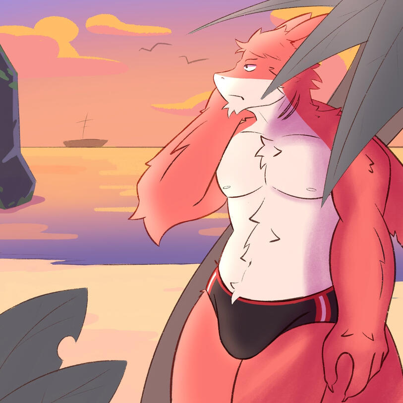 HalfBody Complex Background