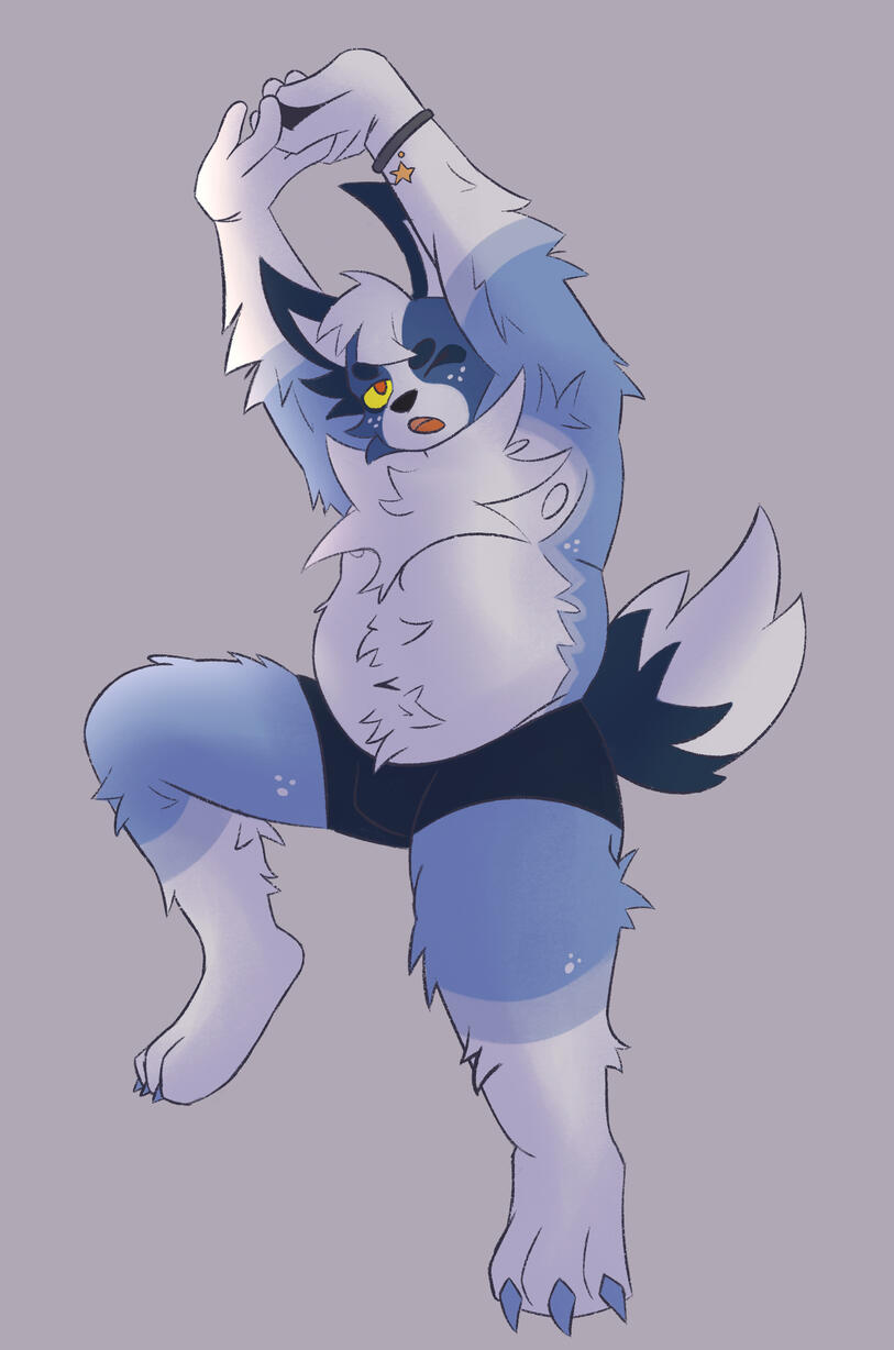 HalfBody Complex Background